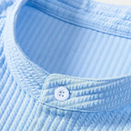 Simon | Elegante Staande Kraag Shirt