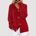 Meg™ Premium Gebreide V-Hals Cardigan