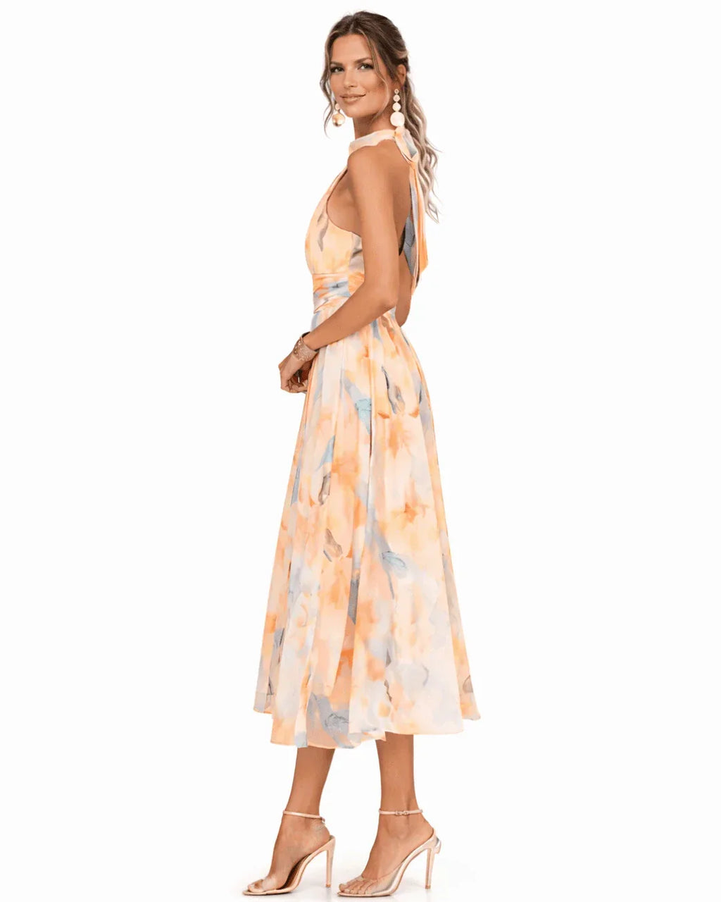 LaVina | Amerikaans model met aquarelprint | ZOE