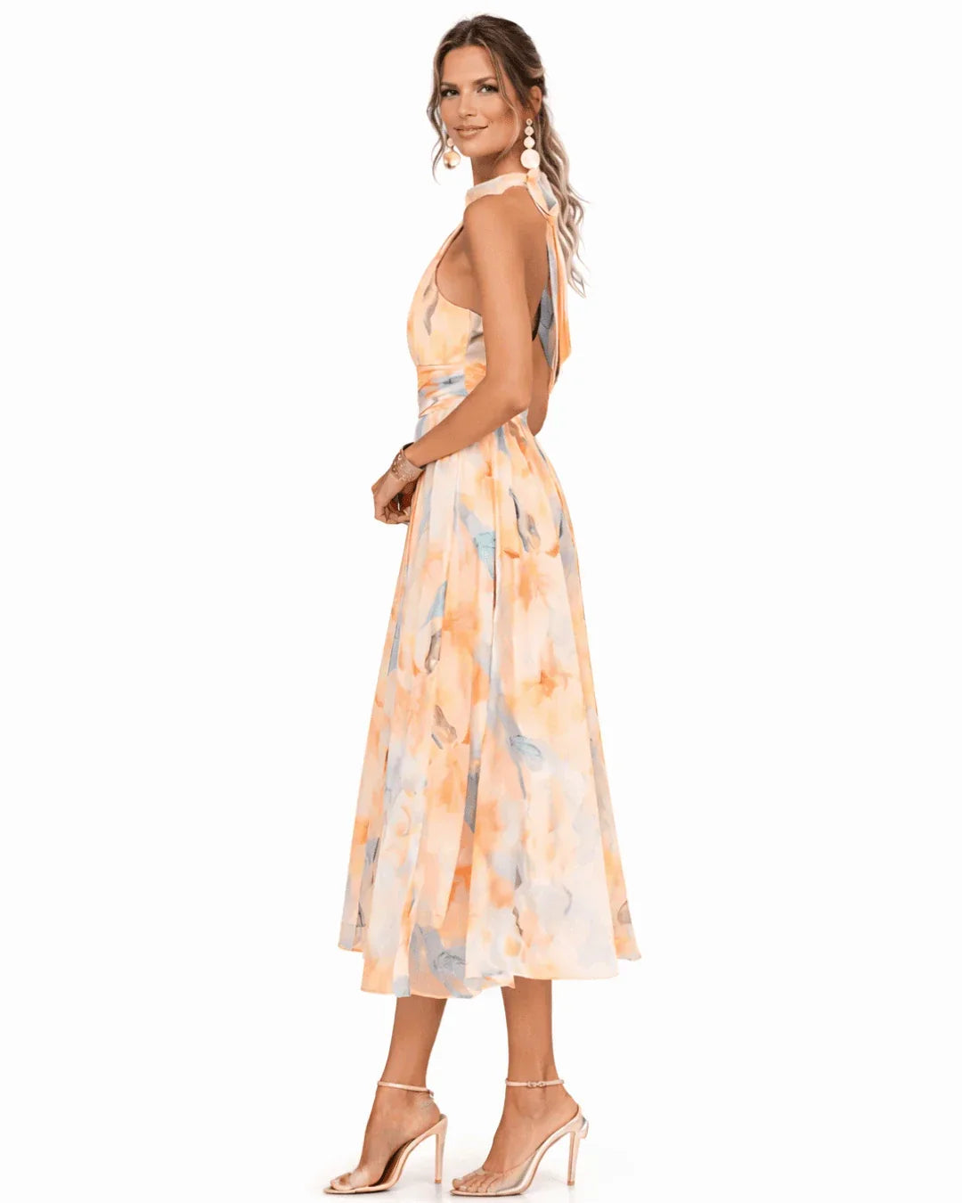 LaVina | Amerikaans model met aquarelprint | ZOE