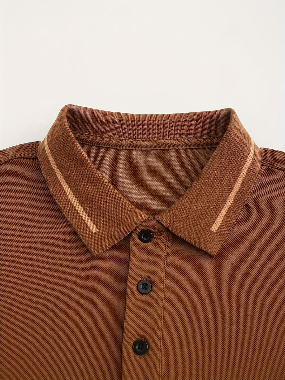 Emerson | Verfijnde Lange Mouwen Polo Shirt