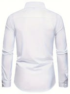 Harlan | Contrast-Trim Overhemd met Knopen
