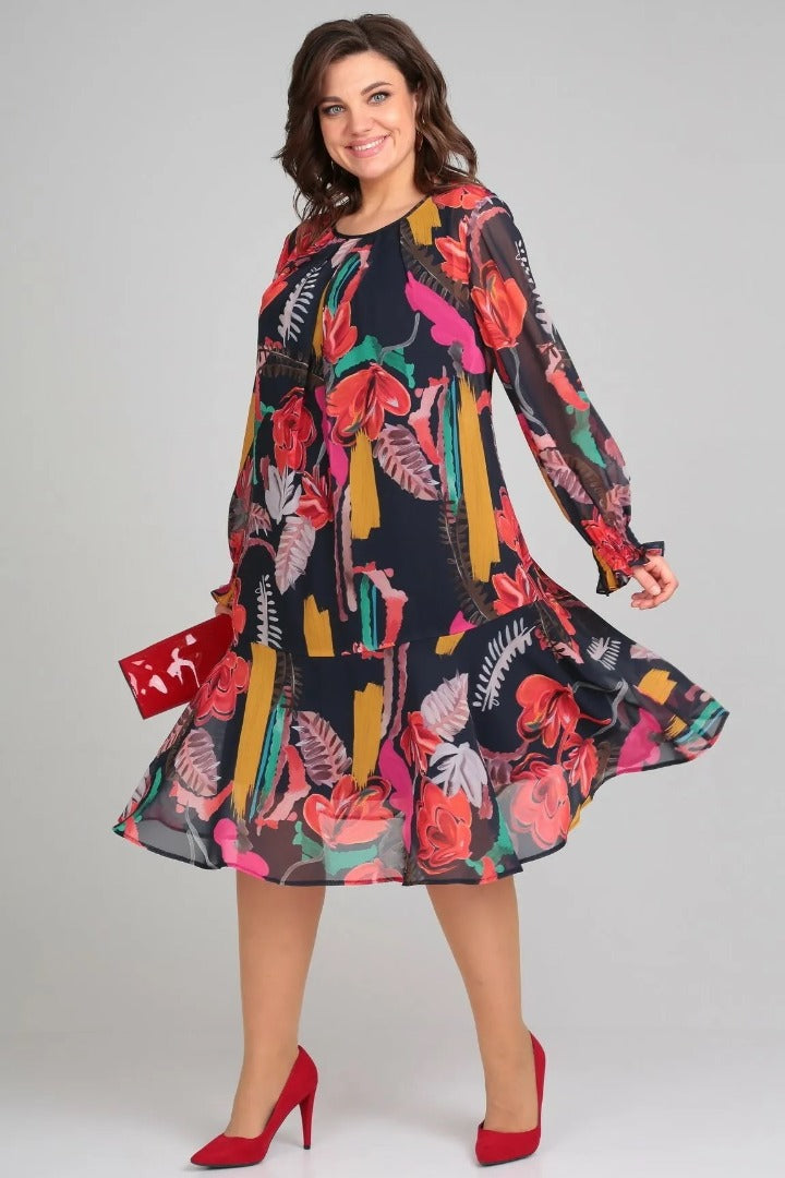 Florinda™ Elegante Bloemenjurk