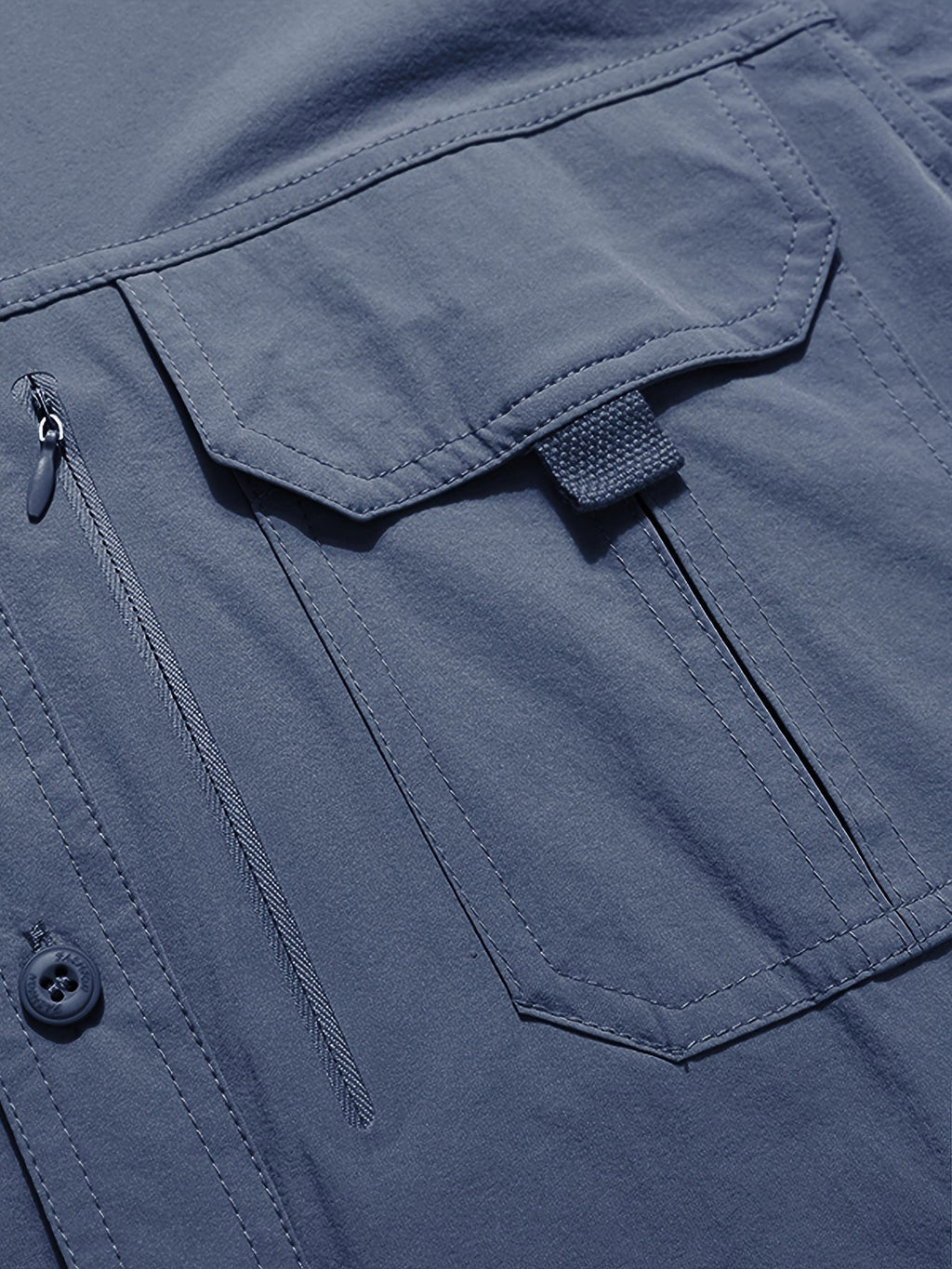 Damon | Robuuste Multi-Pocket Utility Shirt