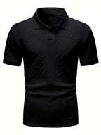 Sawyer | Textured Knit Polo Shirt