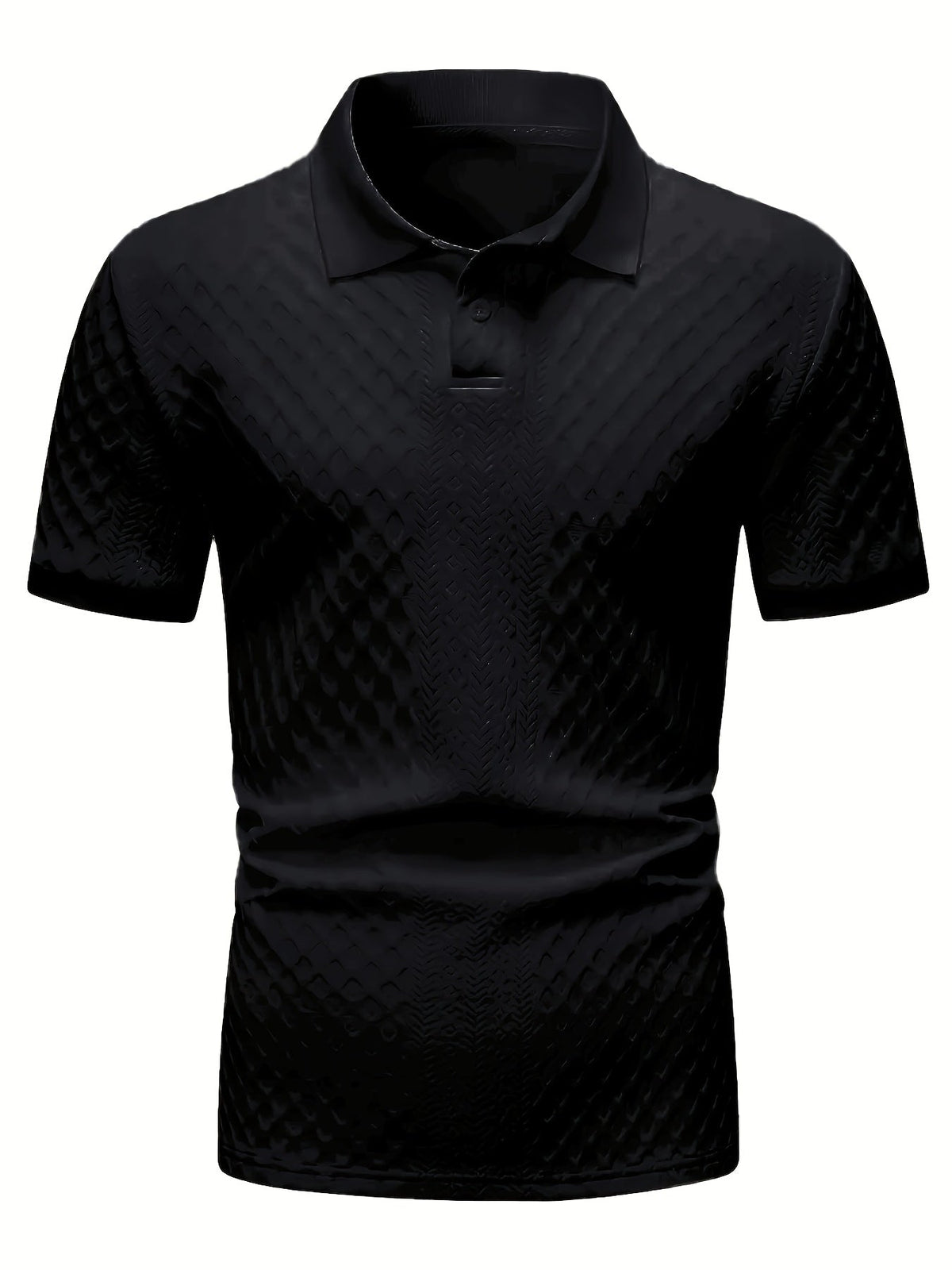 Sawyer | Textured Knit Polo Shirt
