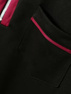 Fletcher | Verfijnde Zip-Kraag Polo Shirt