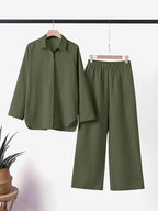 Denice™ Elegante Casual Twee Delige Set