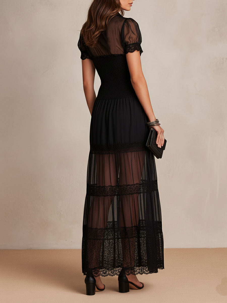 DORINDA | ELEGANTE MAXI JURK