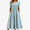 POPPY | ZEESIDE MOSAÏEK MAXI JURK