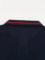 Emerson | Verfijnde Lange Mouwen Polo Shirt
