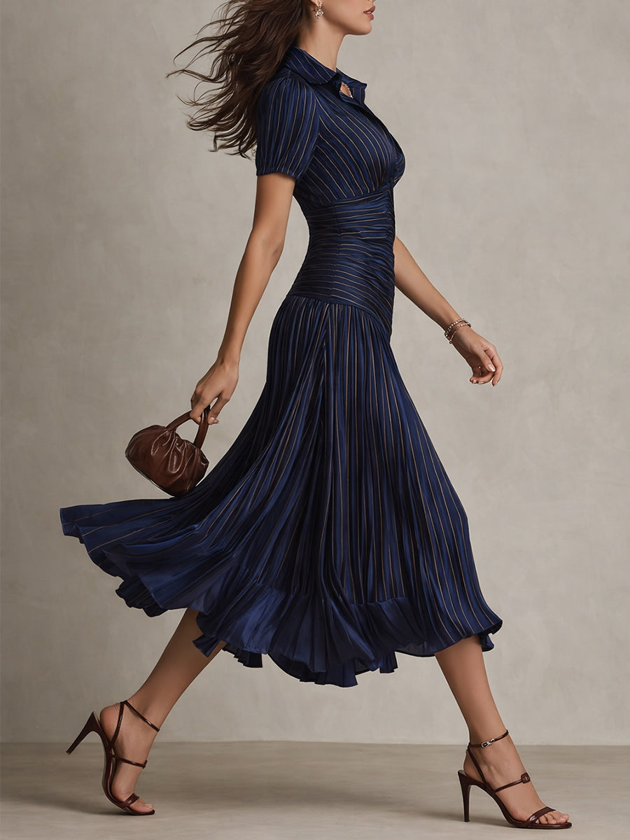 Heidi™ Retro Midi Jurk