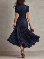 Heidi™ Retro Midi Jurk