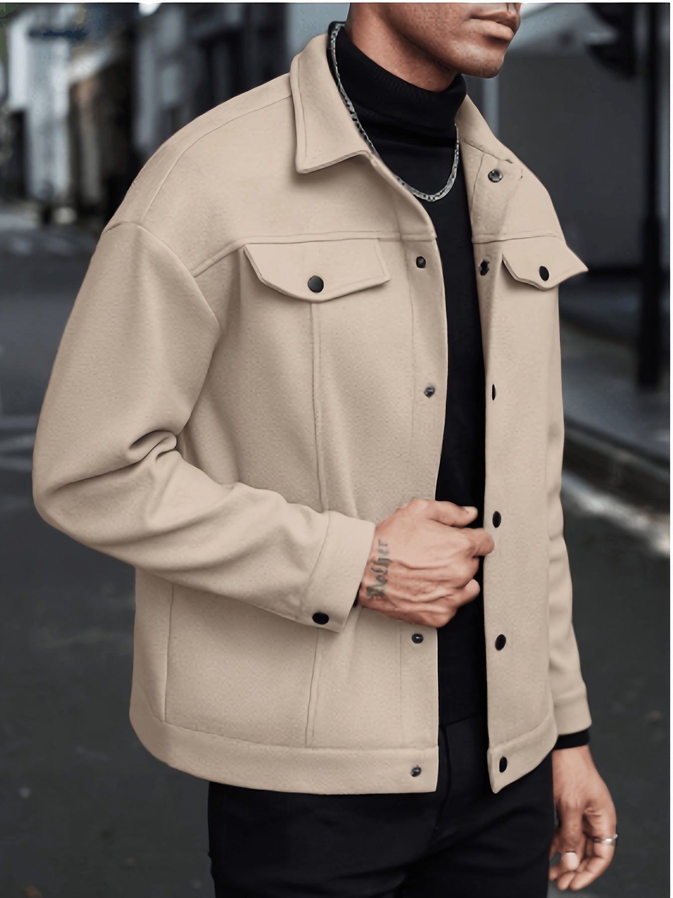 Lincoln | Klassieke Button-Up Jas