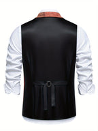 Trevor | Klassiek Haringbone Vest