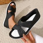 Delphine | Comfortabele Cross-Strap Sandalen