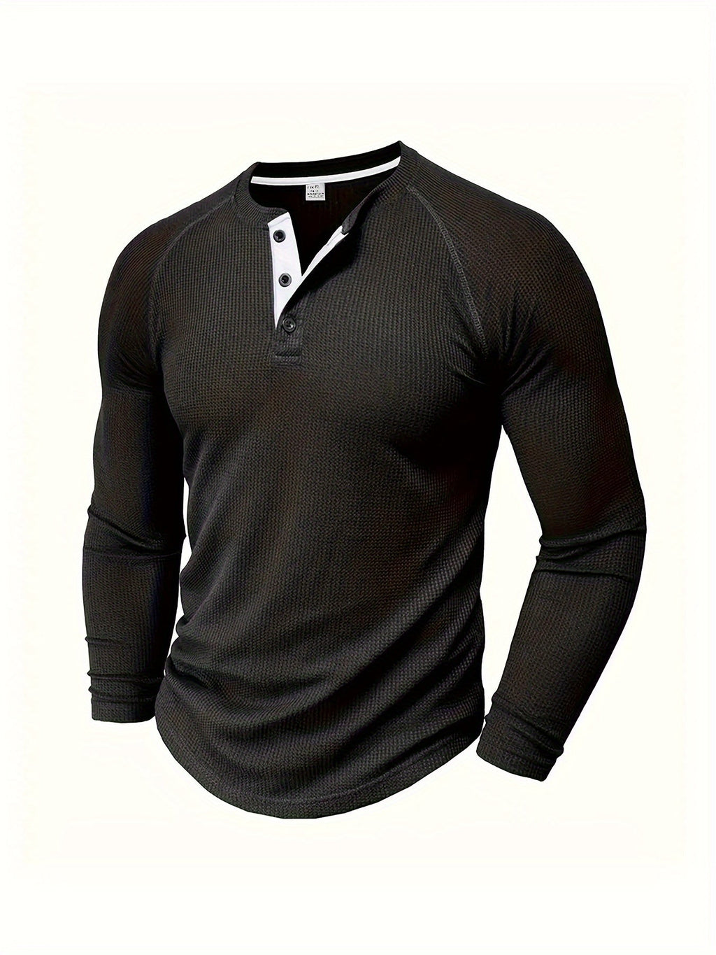Jasper | Klassieke Knopsluiting Henley