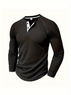 Jasper | Klassieke Knopsluiting Henley