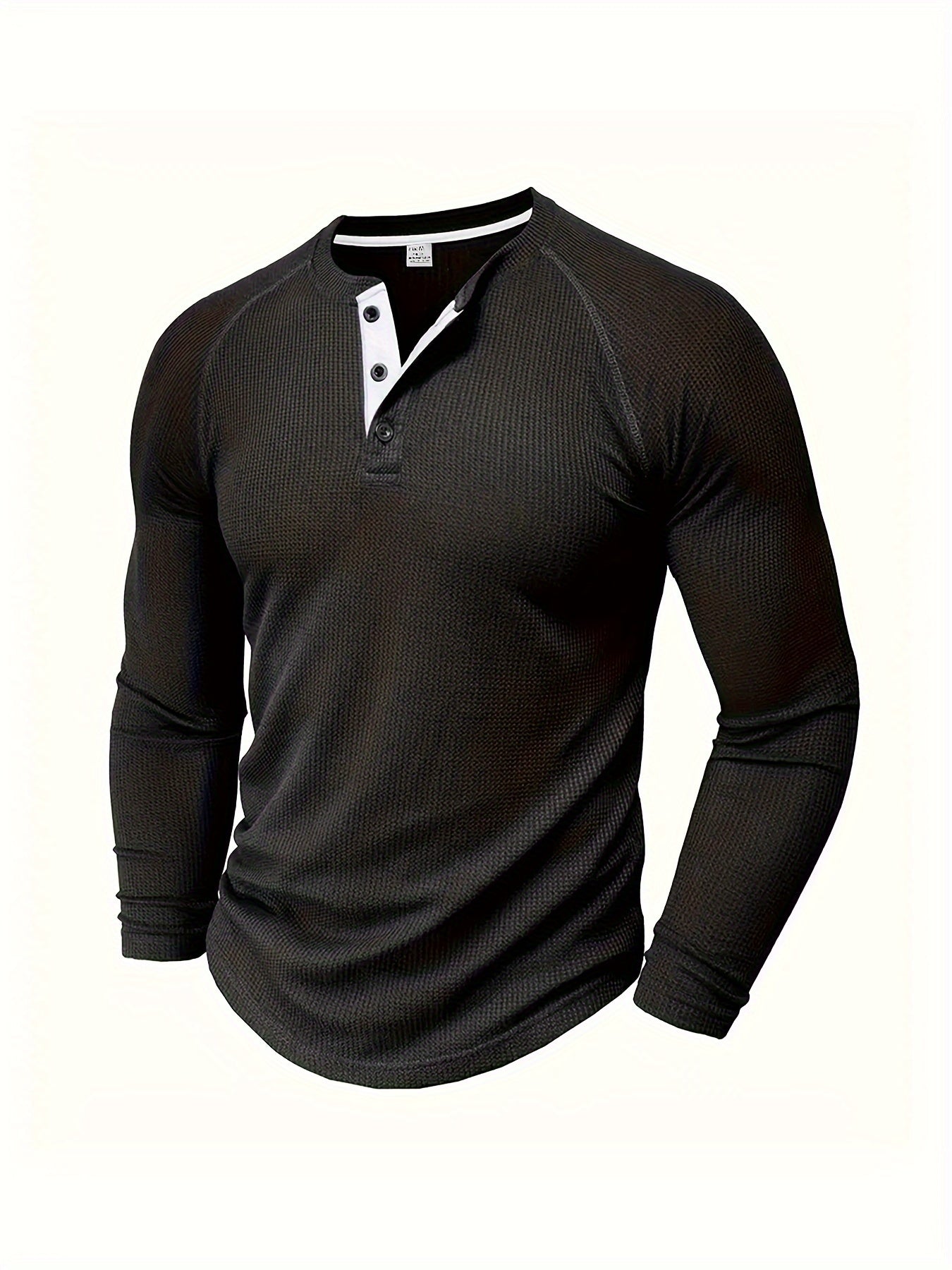 Jasper | Klassieke Knopsluiting Henley