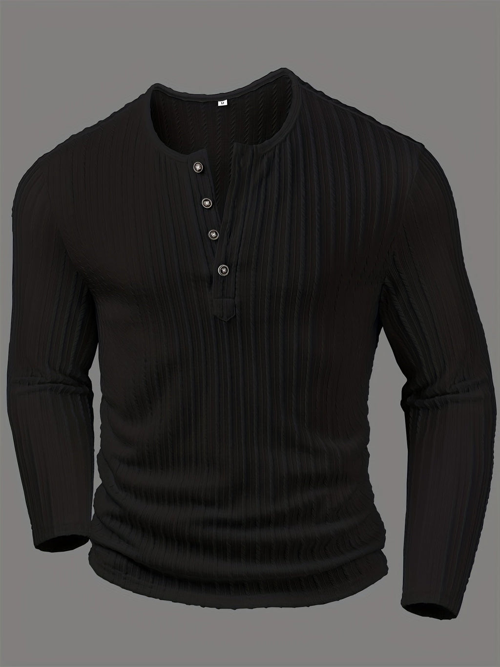 Wesley | Verfijnde Textuur Henley