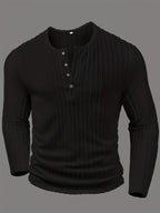 Wesley | Verfijnde Textuur Henley