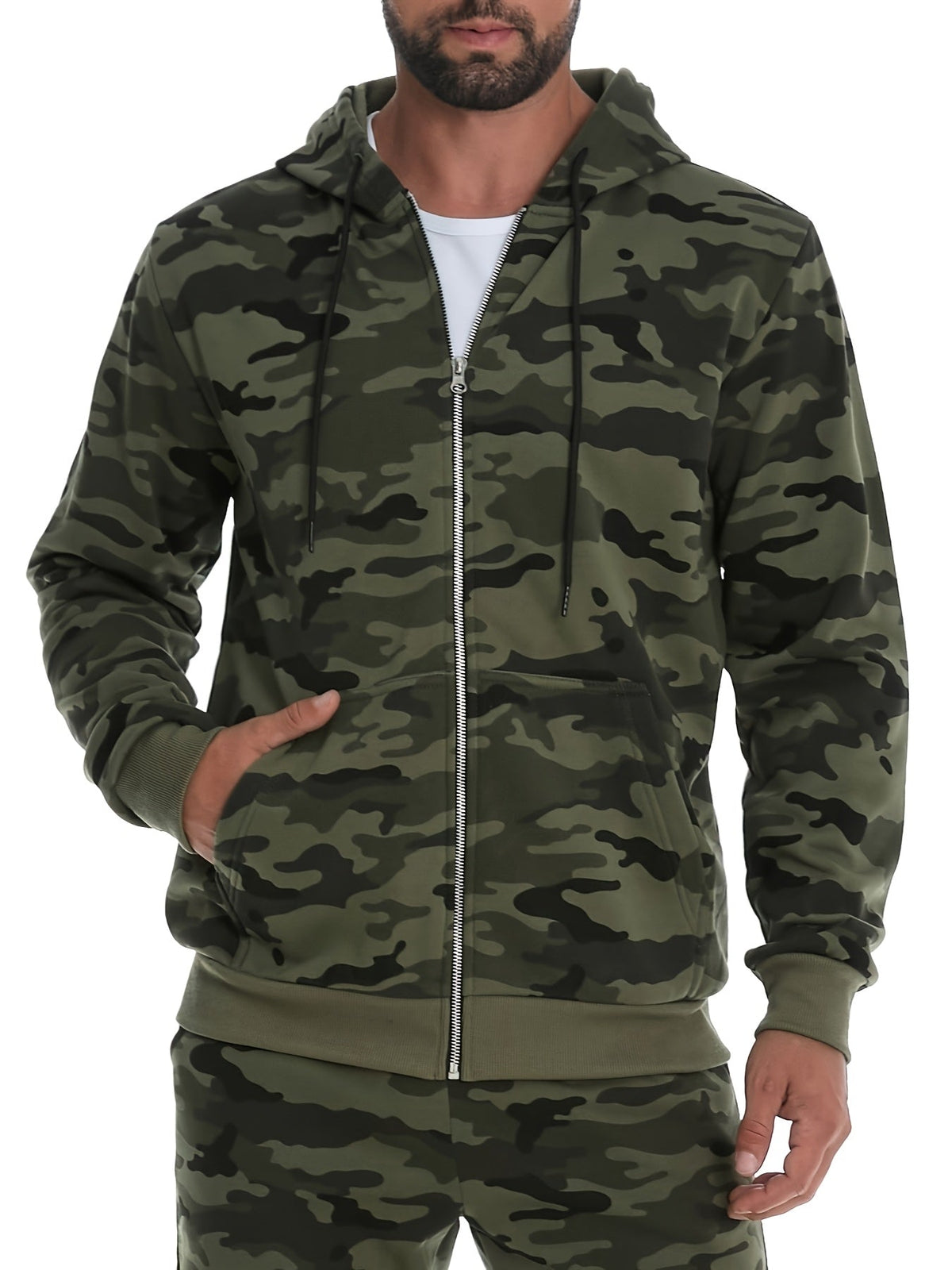 Cole | Zip-Front Hooded Jacket