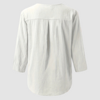 Melisa™ Casual Katoenen & Linnen Blouse