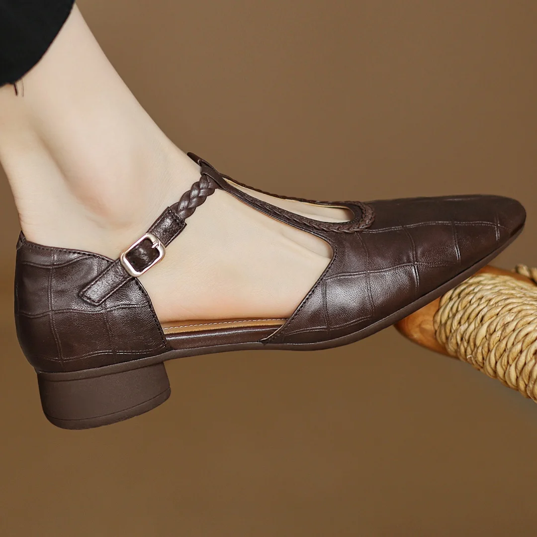 Danielle | Klassieke Comfort Schoenen met Bandjes