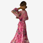 Sharrie™ Elegante Roze Jurk