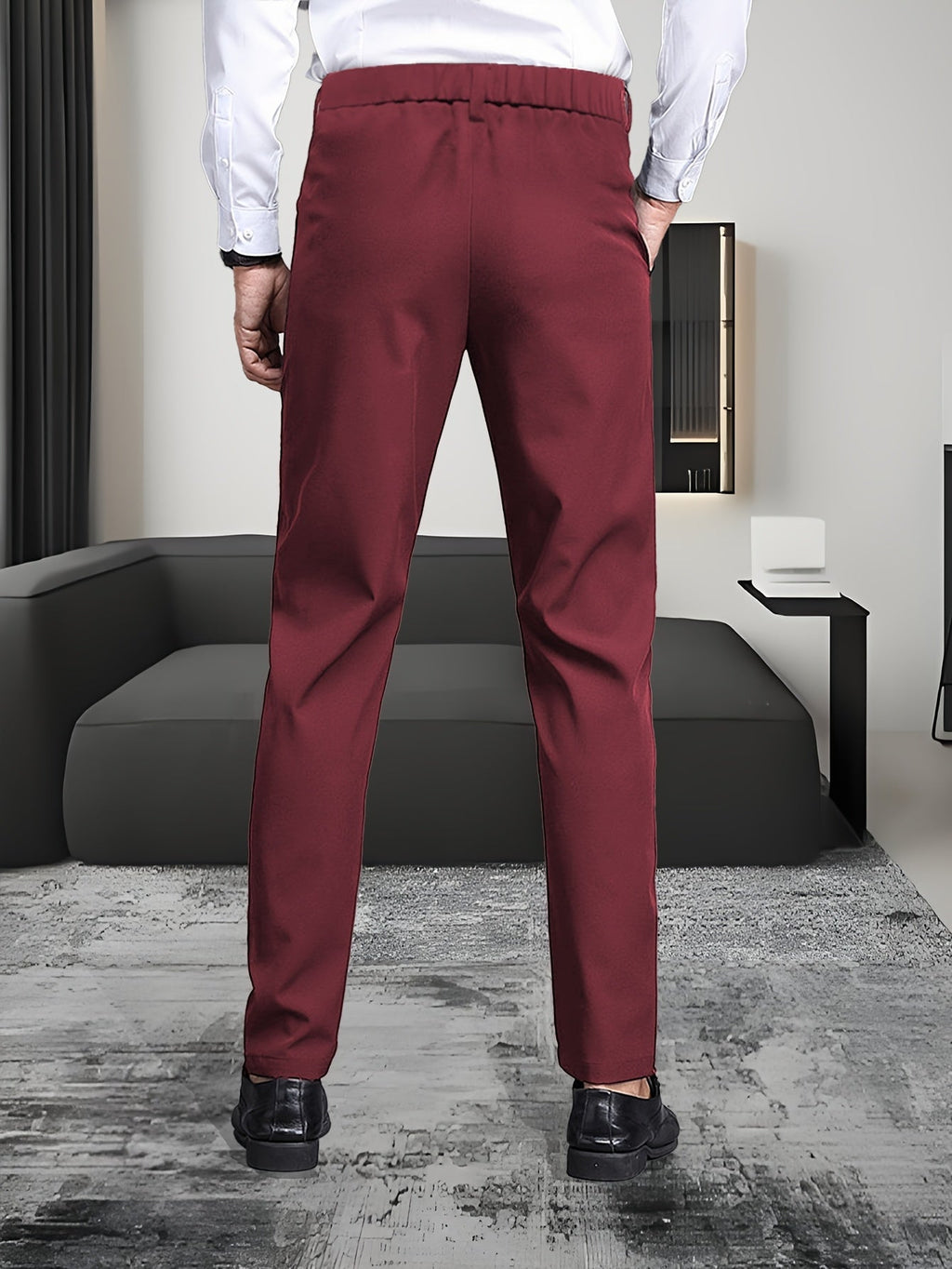 Foster | Op Maat Gemaakte Rechte Dress Trousers