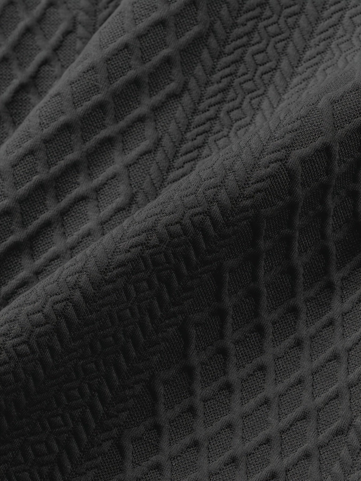 Sawyer | Textured Knit Polo Shirt