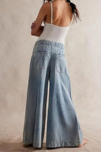GRETA | BREDE LEGS LOSSE PAS JEANS