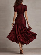 Heidi™ Retro Midi Jurk