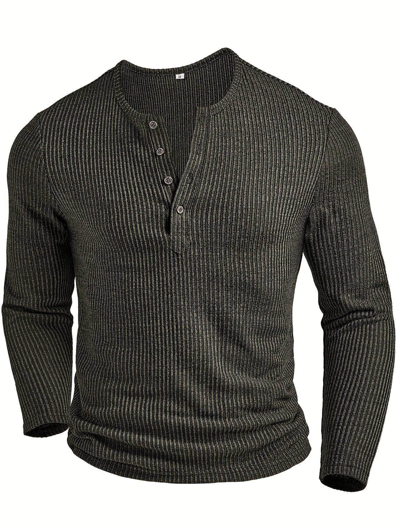 Callahan | Geribbelde Lange Mouwen Henley