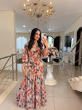 Celine™ Bloemen Maxi Jurk