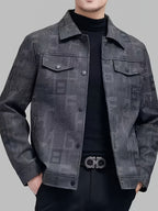 Beckett | Verfijnde Patroon Jacket