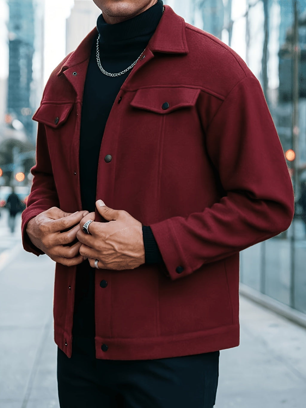 Lincoln | Klassieke Button-Up Jas