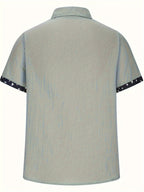 Bennet | Korte Mouwen Shirt aan Zee
