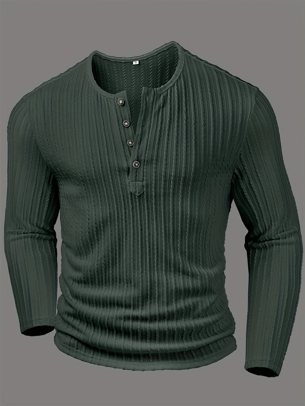 Wesley | Verfijnde Textuur Henley