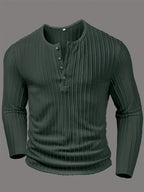Wesley | Verfijnde Textuur Henley