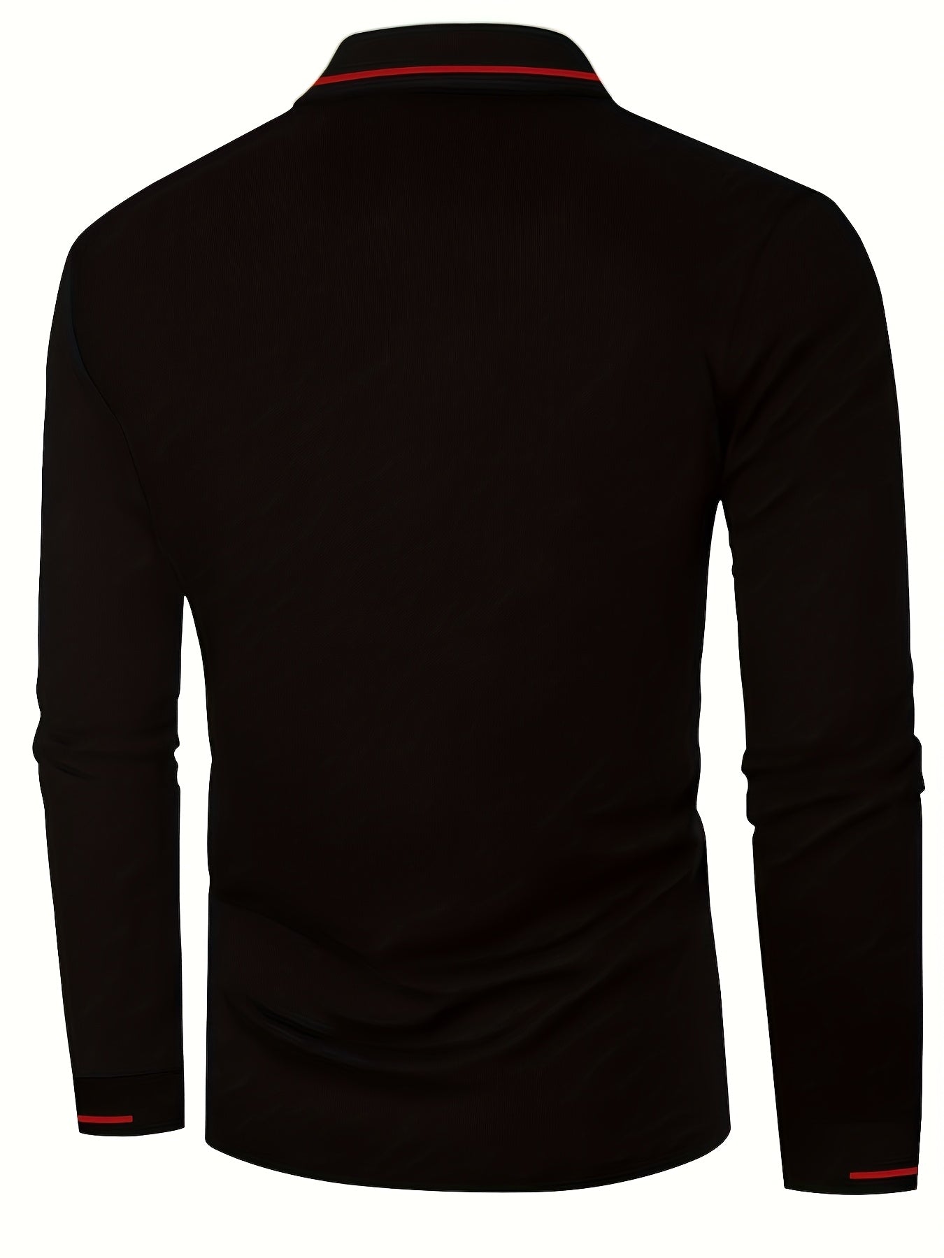 Emerson | Verfijnde Lange Mouwen Polo Shirt
