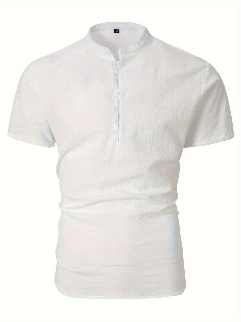 Elliot | Ontspannen Staande Kraag Shirt