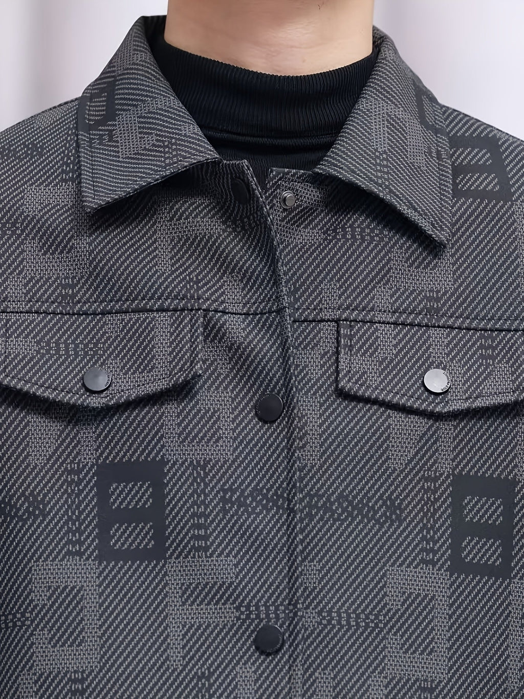 Beckett | Verfijnde Patroon Jacket