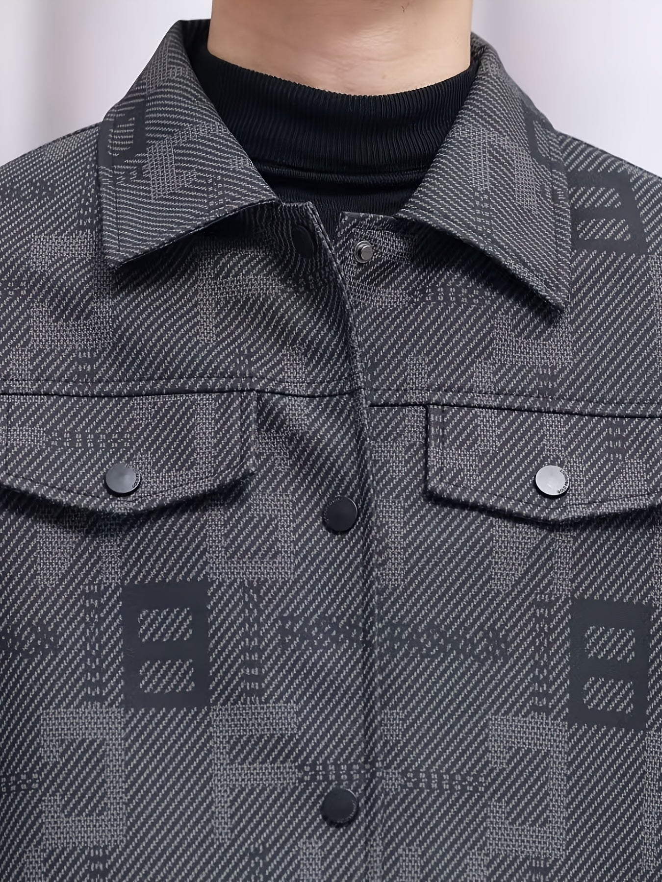 Beckett | Verfijnde Patroon Jacket