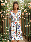 GEORGINA | ELEGANTE JURK MET BUIKBEDDEKKING
