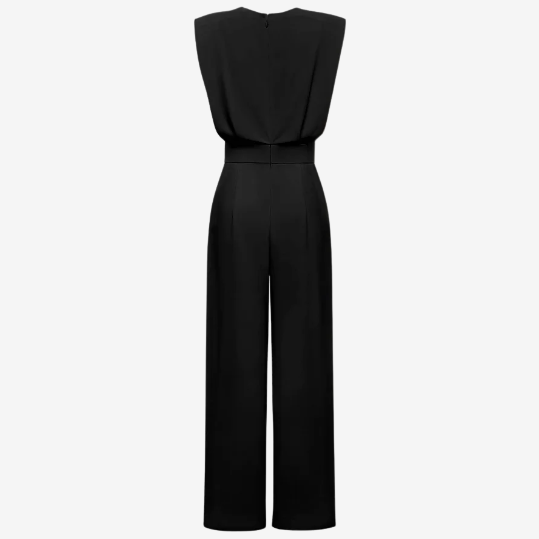 CYNTHIA | JUMPSUIT MET GECONFECTIONEERDE TAILLE