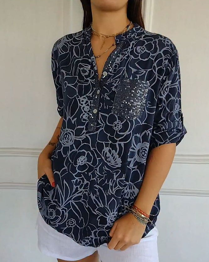 MIRELLA | ELEGANTE BLOUSE MET ZAK