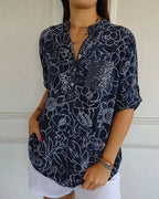 MIRELLA | ELEGANTE BLOUSE MET ZAK