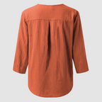 Melisa™ Casual Katoenen & Linnen Blouse