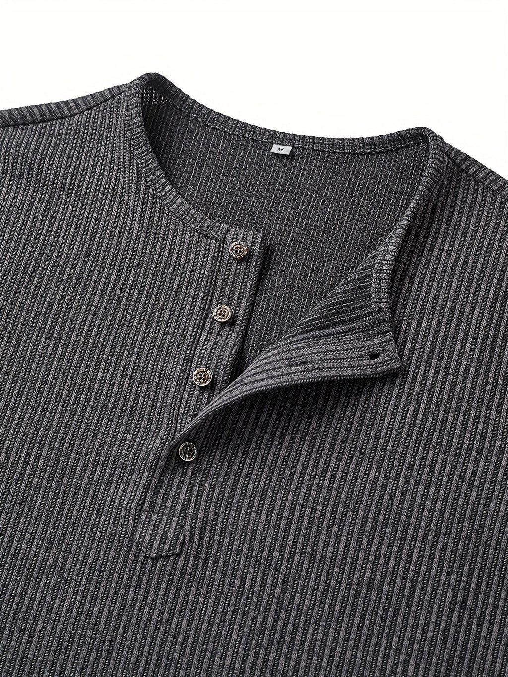 Callahan | Geribbelde Lange Mouwen Henley
